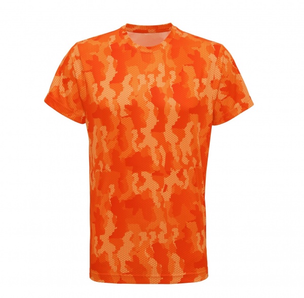 Tempest Tour Orange Mens Camo T